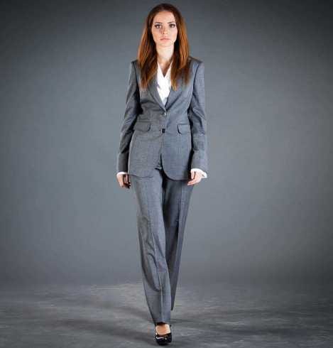 Slim fit grey suit